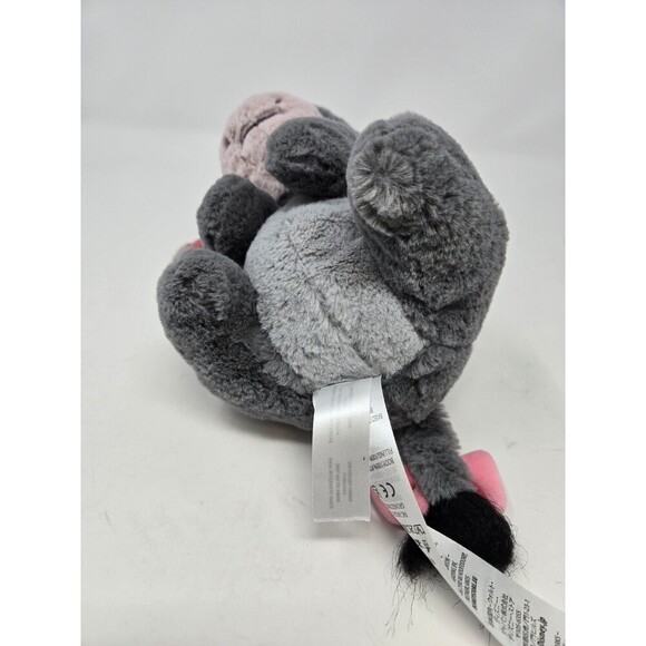 DISNEY PARKS EXCLUSIVE AUTHENTIC EEYORE BIG EYES PLUSH TOY COLLECTIBLE GREY PINK - Picture 9 of 12